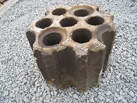 特殊形状のレンガ(壁に埋め込む)